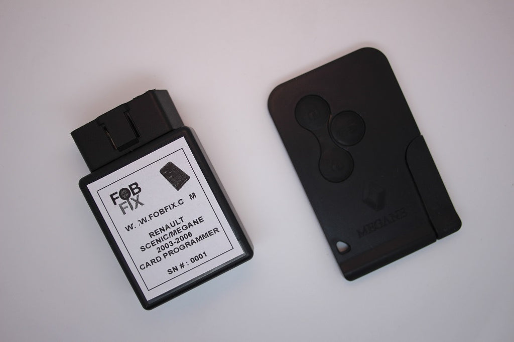 Just Launched - The fobfix DIY keycard programmer for 2003 - 2006 Scenic and Megane.
