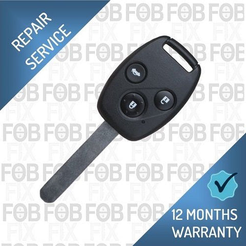 Honda 3 button repair service Inc new case and blade
