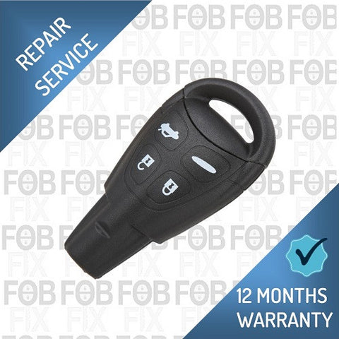SAAB 4 button key fob repair service