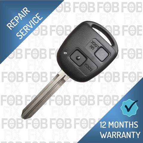 Toyota 2 button key fob repair service